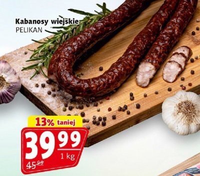 Kabanosy wiejskie promocja w Prim Market