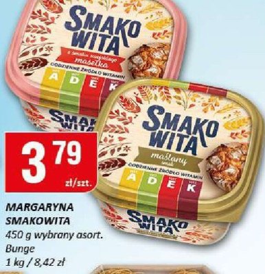 Margaryna Smakowita 450g wybrany asort. Blunge promocja w Chorten