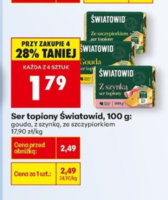 Ser topiony 100 g ze szczypiorkiem promocja w Biedronka