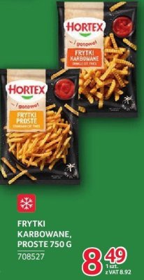 Frytki karbowane, proste Hortex 750 g promocja w Selgros