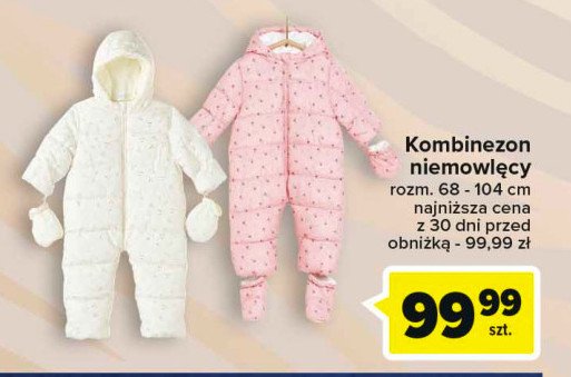 Kombinezon niemowl臋cy dziewcz臋cy rozm. 68-104 cm promocja