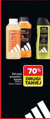 Żel pod prysznic, różne rodzaje DRUGI -70% Adidas promocja w Carrefour