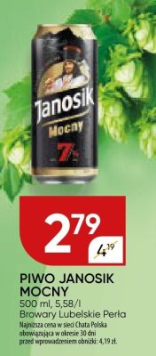 Piwo promocja w Chata Polska