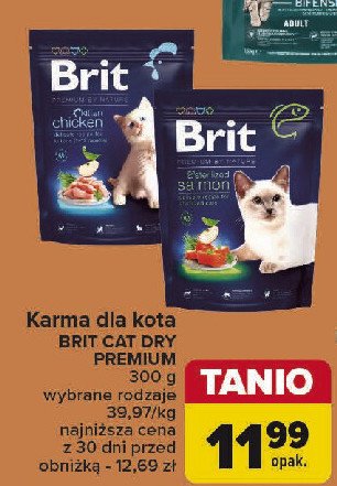 Karma dla kota kurczak BRIT PREMIUM promocja