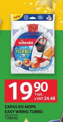 Zapas do mopa EASY WRING TURBO Vileda promocja w Selgros