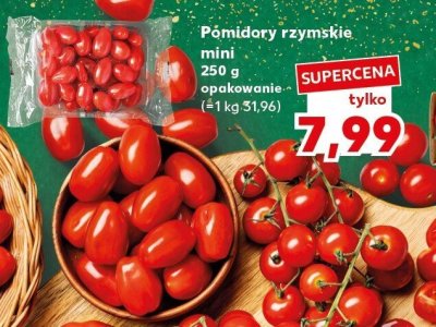 Pomidory rzymskie mini promocja w Kaufland