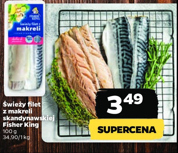 Filet z makreli Fisher king promocja