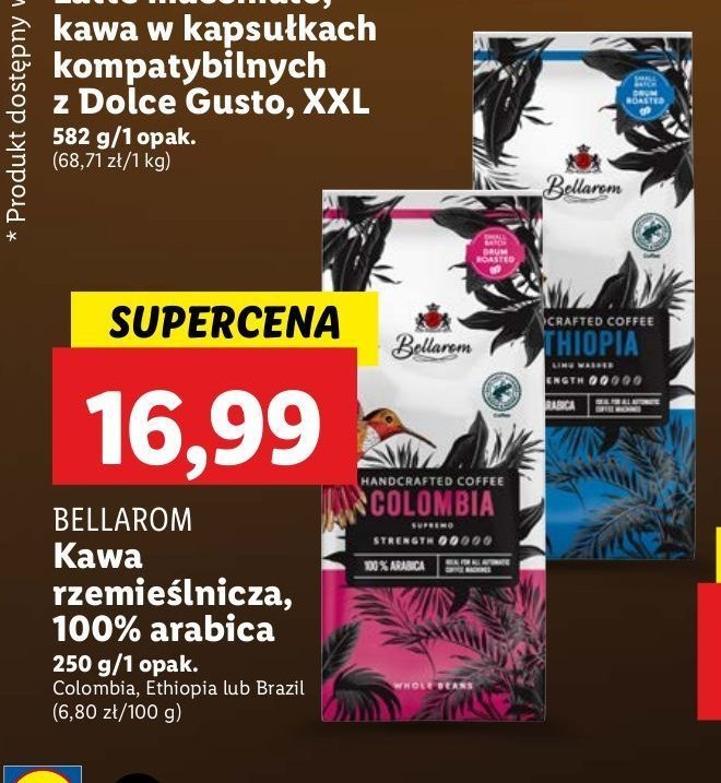 Kawa BELLAROM BARISTA BRAZIL promocja