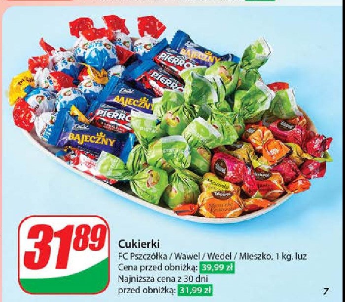 Cukierki klejnoty- pistacja Mieszko promocja w Dino