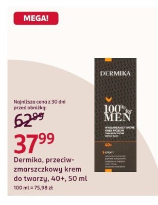 Krem  przeciwzmarszczkowy do twarzy, 40+ promocja w Rossmann