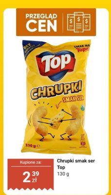 Chrupki smak ser  promocja w Biedronka