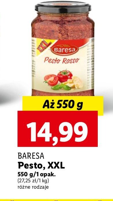 Pesto rosso Baresa promocja