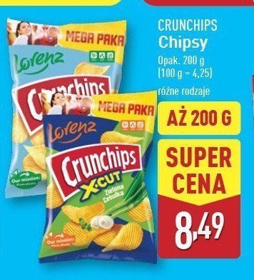 Chipsy fromage Crunchips Crunchips lorenz promocja