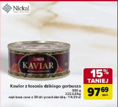 Ikra z 艂ososia gorbusza Lemberg promocja