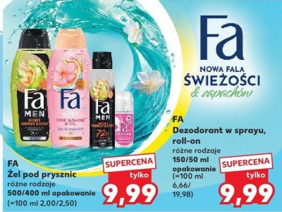 Dezodorant w sprayu różne rodzaje 150/50 ml opakowanie promocja w Kaufland