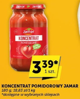 Koncentrat pomidorowy Jamar promocja w Groszek