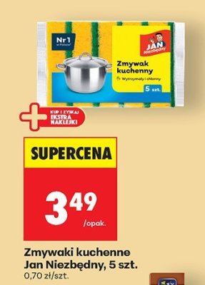 Zmywaki kuchenne 5 szt. promocja w Biedronka