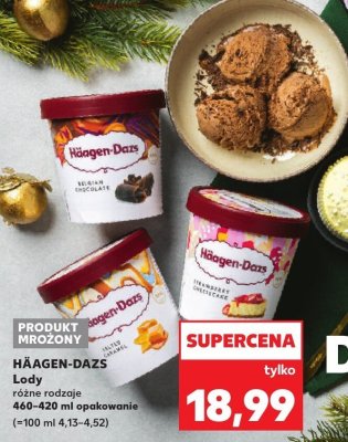 Lody, różne rodzaje promocja w Kaufland