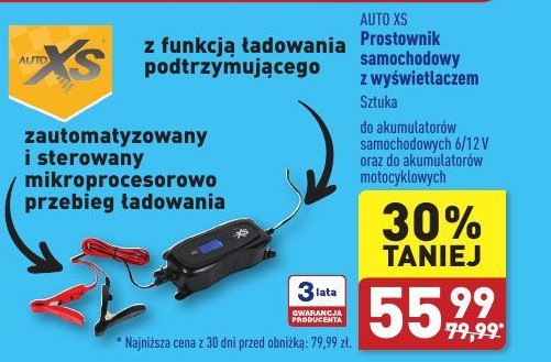 Prostownik z wy艣wietlaczem promocja