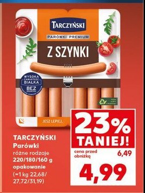 Par贸wki z szynki Tarczy艅ski promocja