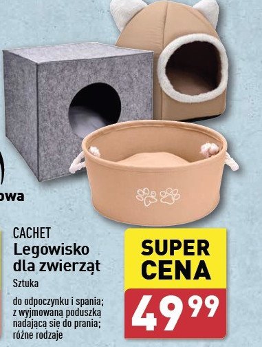 Legowisko dla kota Cachet promocja