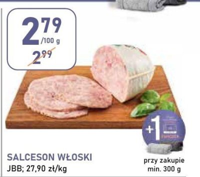 Salceson włoski JBB promocja w Stokrotka