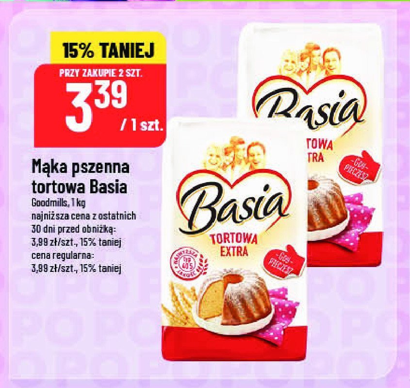 M膮ka tortowa extra Basia promocja