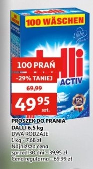 Proszek do prania bia艂ego Dalli activ promocja