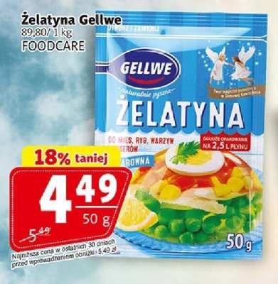 Żelatyna GELLWE FOODCARE promocja w Prim Market