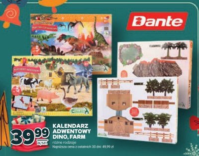 Kalendarz adwentowy Dino, Farm różne rodzaje promocja w Stokrotka