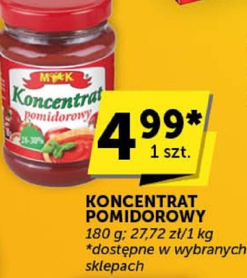 Koncentrat pomidorowy promocja w ABC