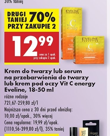 Krem pod oczy EVELINE VIT C promocja