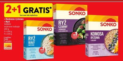 Ryż Sonko komosa ryżowa wybrane rodzaje promocja w Intermarche