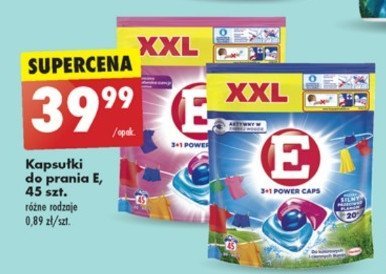 Kapus艂ki do prania color E power caps promocja