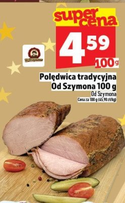 Polędwica tradycyjna Od Szymona 100g promocja w TOPAZ