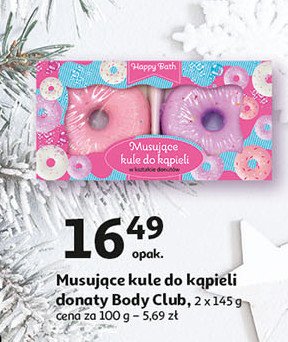 Musuj膮ce kule do k膮pieli Body club promocja