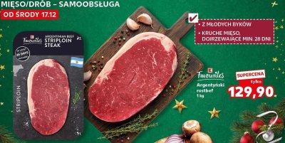 Argentyński rostbef promocja w Kaufland