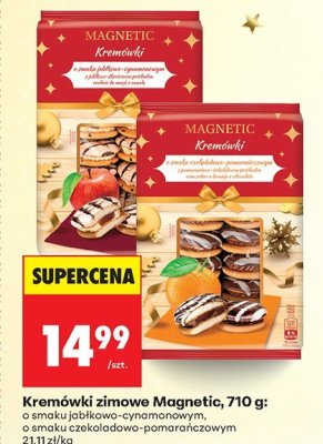 Kremówki zimowe o smaku czekoladowo-pomarańczowym promocja w Biedronka