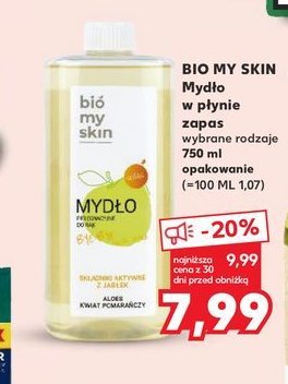 Mydło w płynie BIO MY SKIN promocja