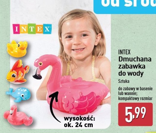 Dmuchane zabawki Intex promocja w Aldi