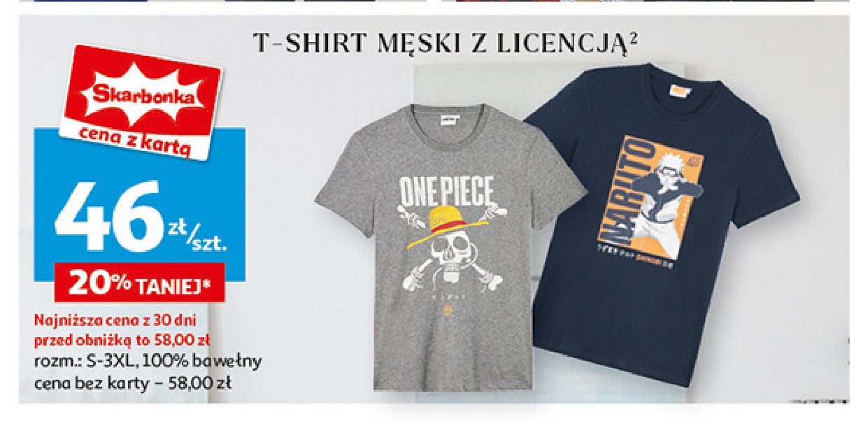 T-shirt męski naruto s-3xl promocja