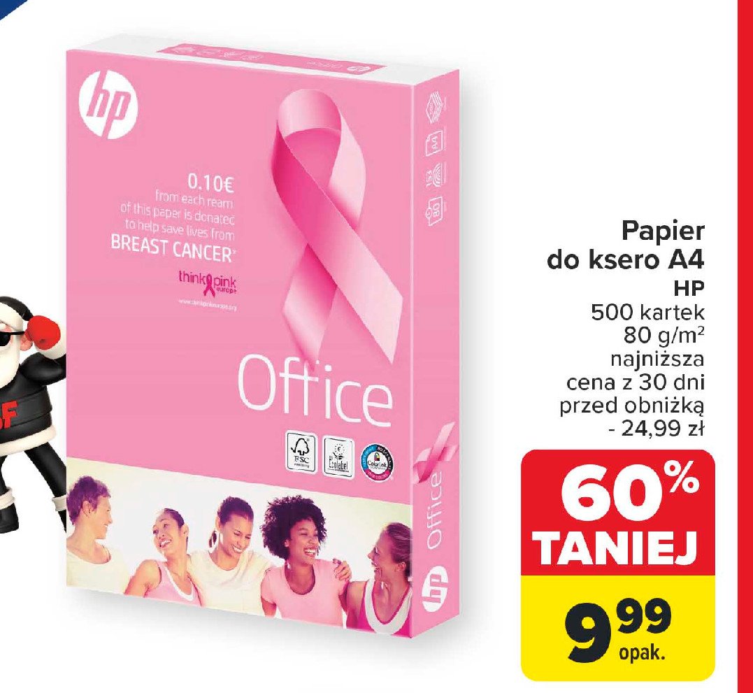 Papier a4 Hp promocja w Carrefour Market