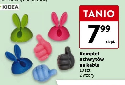 Komplet uchwytów na kable promocja