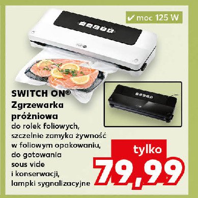 Zgrzewarka próżniowa 125 w Switch on promocja