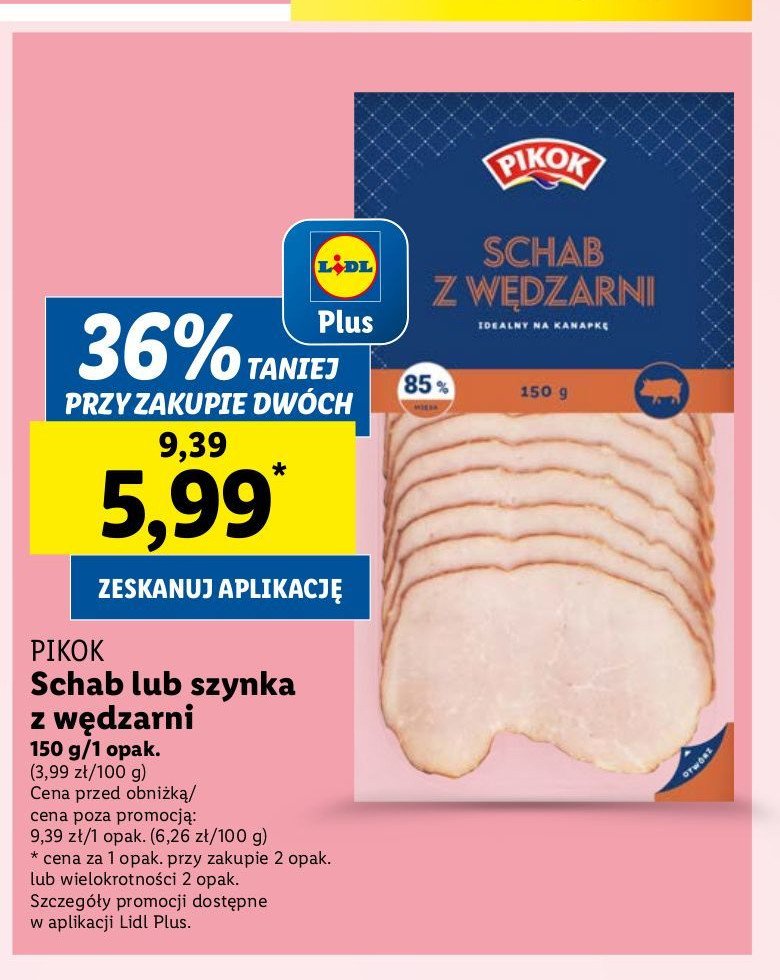 Szynka z wędzarni Pikok promocja