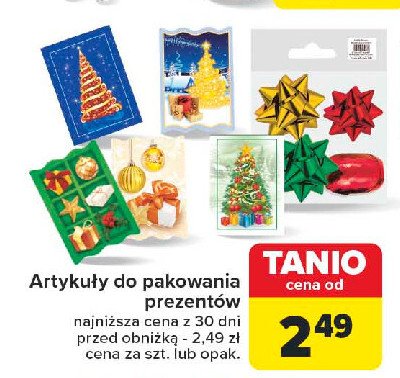 Gwiazdki do prezentów promocja w Carrefour Market