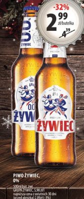 Piwo Żywiec 0% promocja w Arhelan