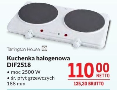 Kuchenka halogenowa Torrington House DIF2518 promocja w Makro
