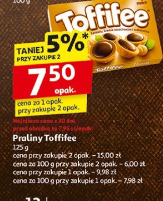 Praliny promocja w Auchan