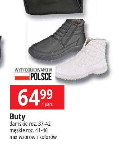 Buty damskie 37-42 promocja w Leclerc